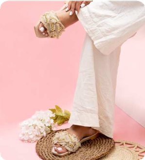 09 Sandalias decorada (PlanaS)