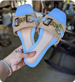 Sandalia doble color (FiCher)